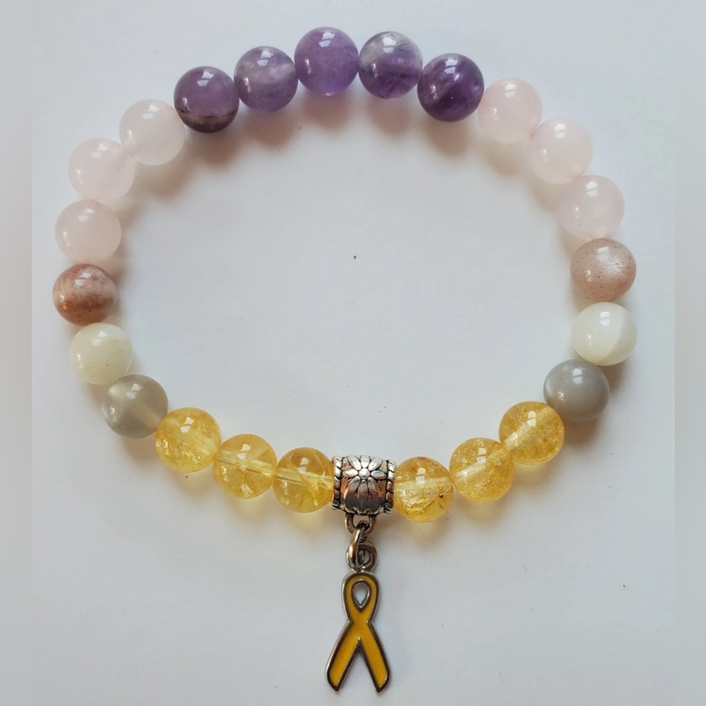 EndoWarrior Gemstone Stretch Bracelet